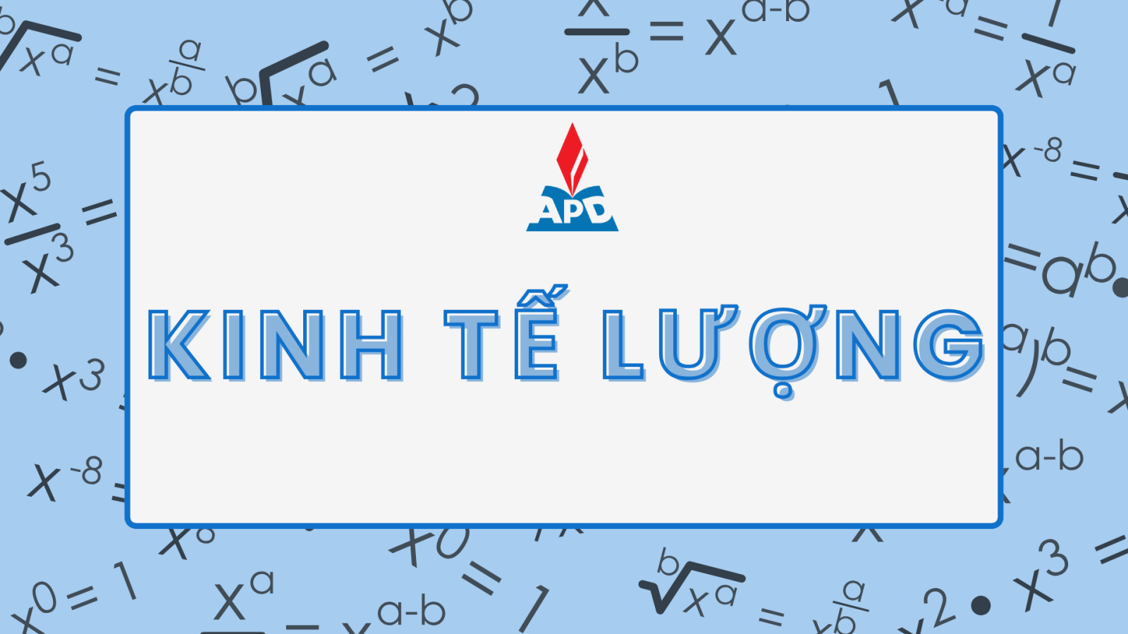Kinh tế lượng