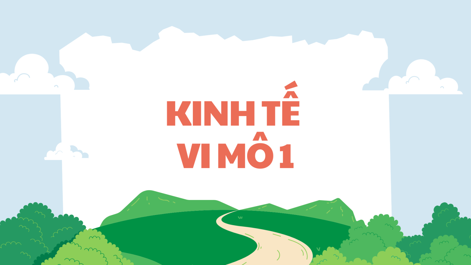 Kinh tế vi mô 1